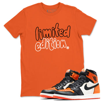Sneaker match tees – Sneaker Tees To Match Air Jordan 1 Shattered Backboard Shoes – Limited Edition Tee Orange 1
