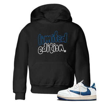 Sneaker match tees – Sneaker Tees To Match Air Jordan 1 Travis Scott Fragment Shoes – Limited Edition Kids T-Shirt Black 1