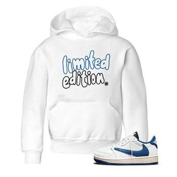 Sneaker match tees – Sneaker Tees To Match Air Jordan 1 Travis Scott Fragment Shoes – Limited Edition Kids T-Shirt White 1