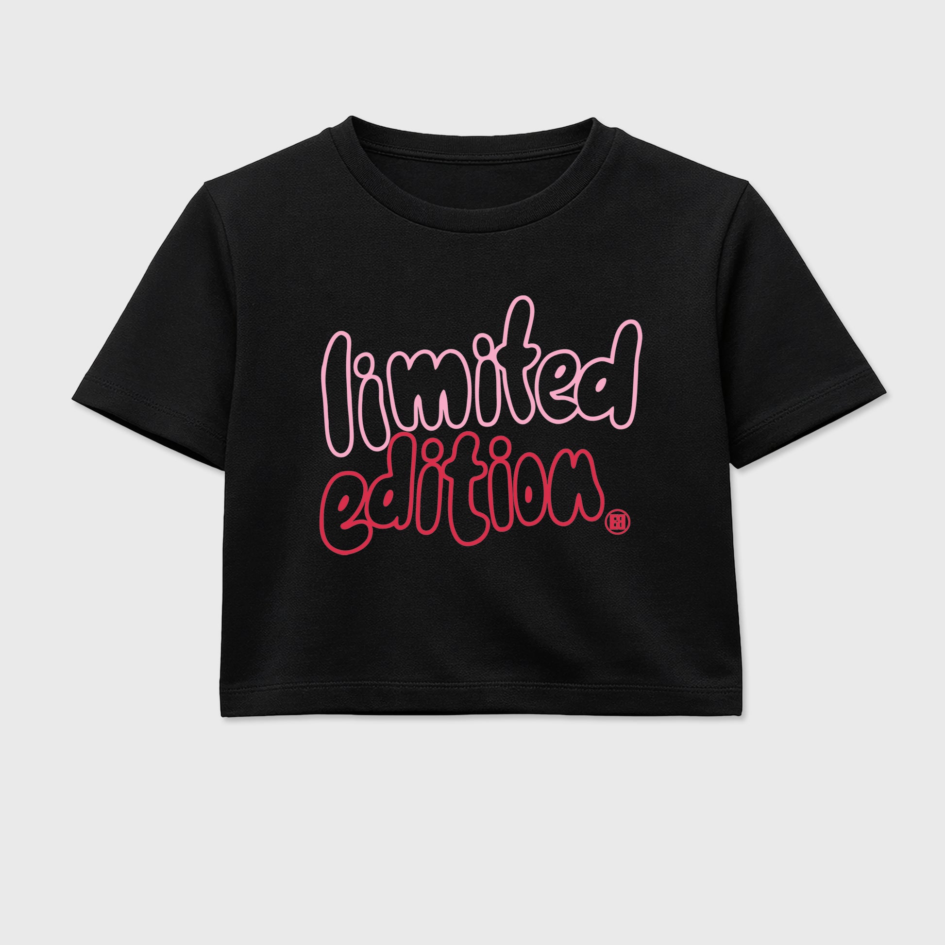 Perfect Sneakerhead Fashion Outfits – Sneaker Tees To Match Air Jordan 1 Low OG x Travis Scott Tropical Pink Shoes – Limited Edition Graphic Crop Top Black 2