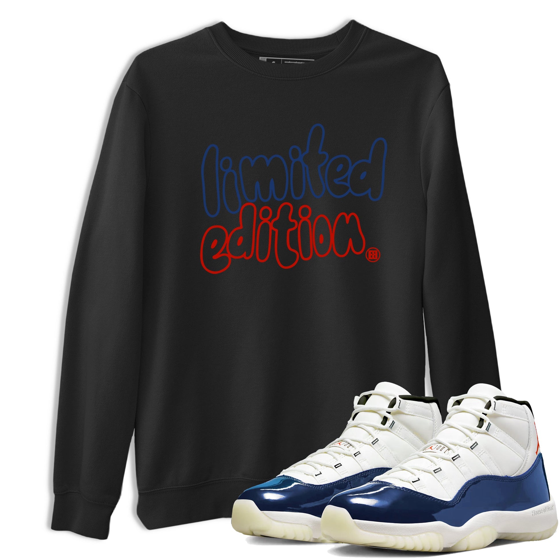 Sneaker match tees – Sneaker Tees To Match Air Jordan 11 Rare Air Shoes – Limited Edition Tee Black 1