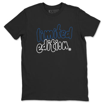 Sneaker match tees – Sneaker Tees To Match Air Jordan 12 French Blue Shoes – Limited Edition Tee Black 2