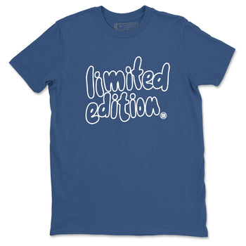 Sneaker match tees – Sneaker Tees To Match Air Jordan 12 French Blue Shoes – Limited Edition Tee Denim Blue 2