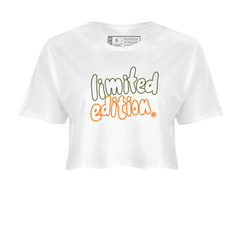 Sneaker match tees – Sneaker Tees To Match Undefeated inspired colorways Air Jordan 4 OG Olive Shoes – Limited Edition Crop T-Shirt White 2