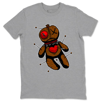 5s Archaeo Brown shirts to match jordans Linen Voodoo Doll unique Halloween sneaker tee Air Jordan 5 Archaeo Brown SNRT Sneaker Release Tees unisex cotton Heather Grey 2 crew neck shirts