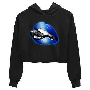 Foams One Royal shirts to match jordans Lips Coin sneaker match tees Air Foamposite One Royal match shoes to clothes SNRT Sneaker Tees unisex cotton Black 2 crop tee