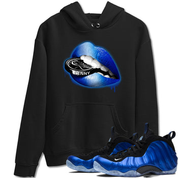 Foams One Royal shirts to match jordans Lips Coin sneaker match tees Air Foamposite One Royal match shoes to clothes SNRT Sneaker Tees unisex cotton Black 1 shirts