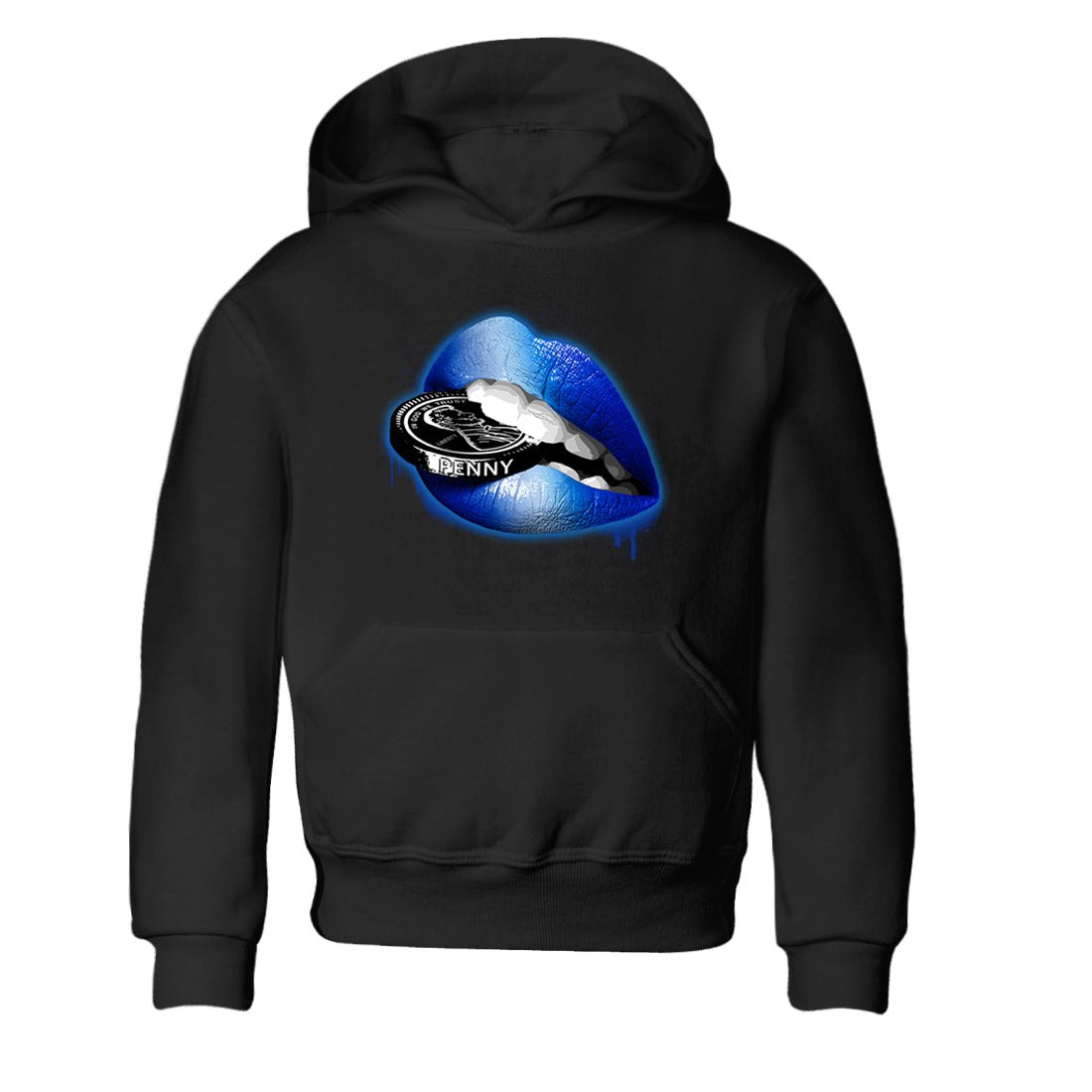 Foams One Royal shirts to match jordans Lips Coin sneaker match tees Air Foamposite One Royal match shoes to clothes SNRT Sneaker Tees Youth Baby Black 2 tee