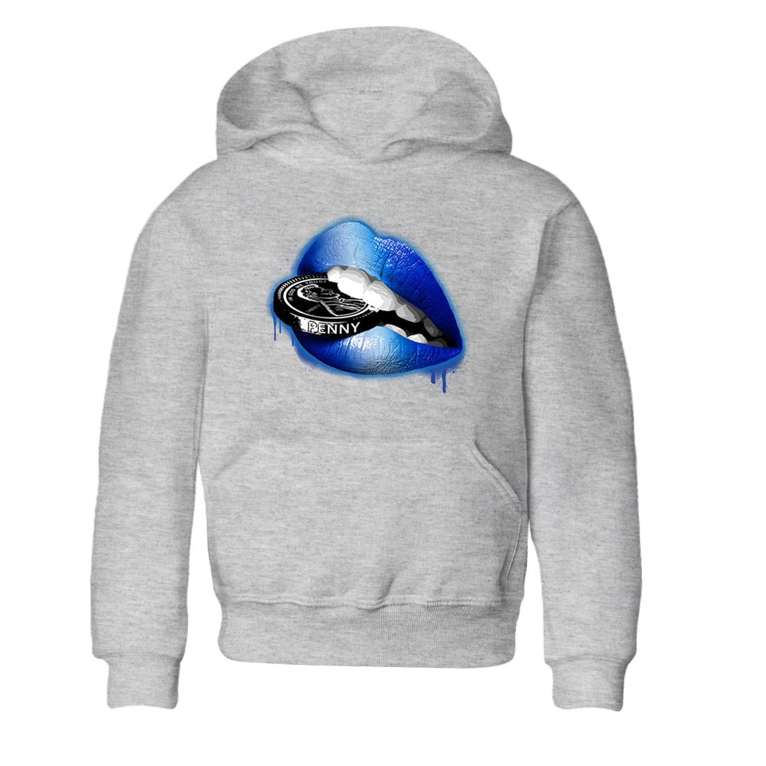 Foams One Royal shirts to match jordans Lips Coin sneaker match tees Air Foamposite One Royal match shoes to clothes SNRT Sneaker Tees Youth Baby Heather Grey 2 tee