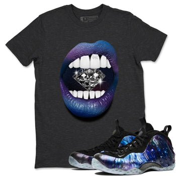 Air Foamposite One Galaxy Shirts To Match Jordans Lips Diamond Sneaker Shirts Air Foamposite 1 Galaxy SNRT Sneaker Release Tees Unisex Cotton Crew Neck Charcoal Heather 1 crew neck shirts
