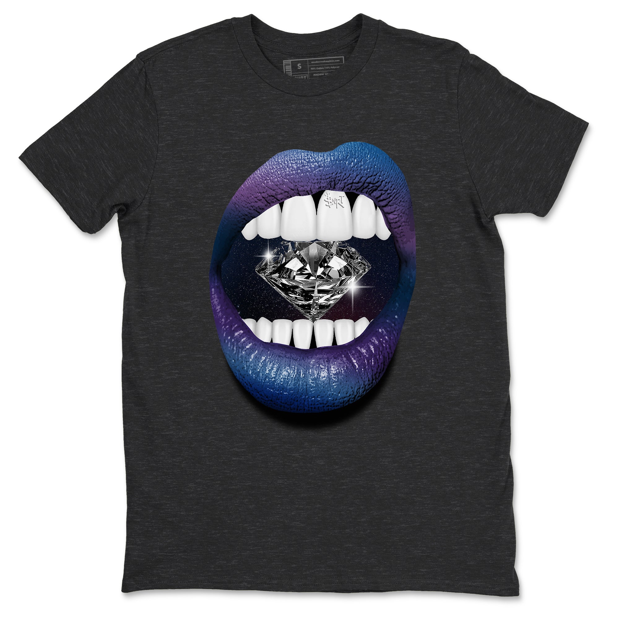Air Foamposite One Galaxy Shirts To Match Jordans Lips Diamond Sneaker Shirts Air Foamposite 1 Galaxy SNRT Sneaker Release Tees Unisex Cotton Crew Neck Charcoal Heather 2 crew neck shirts