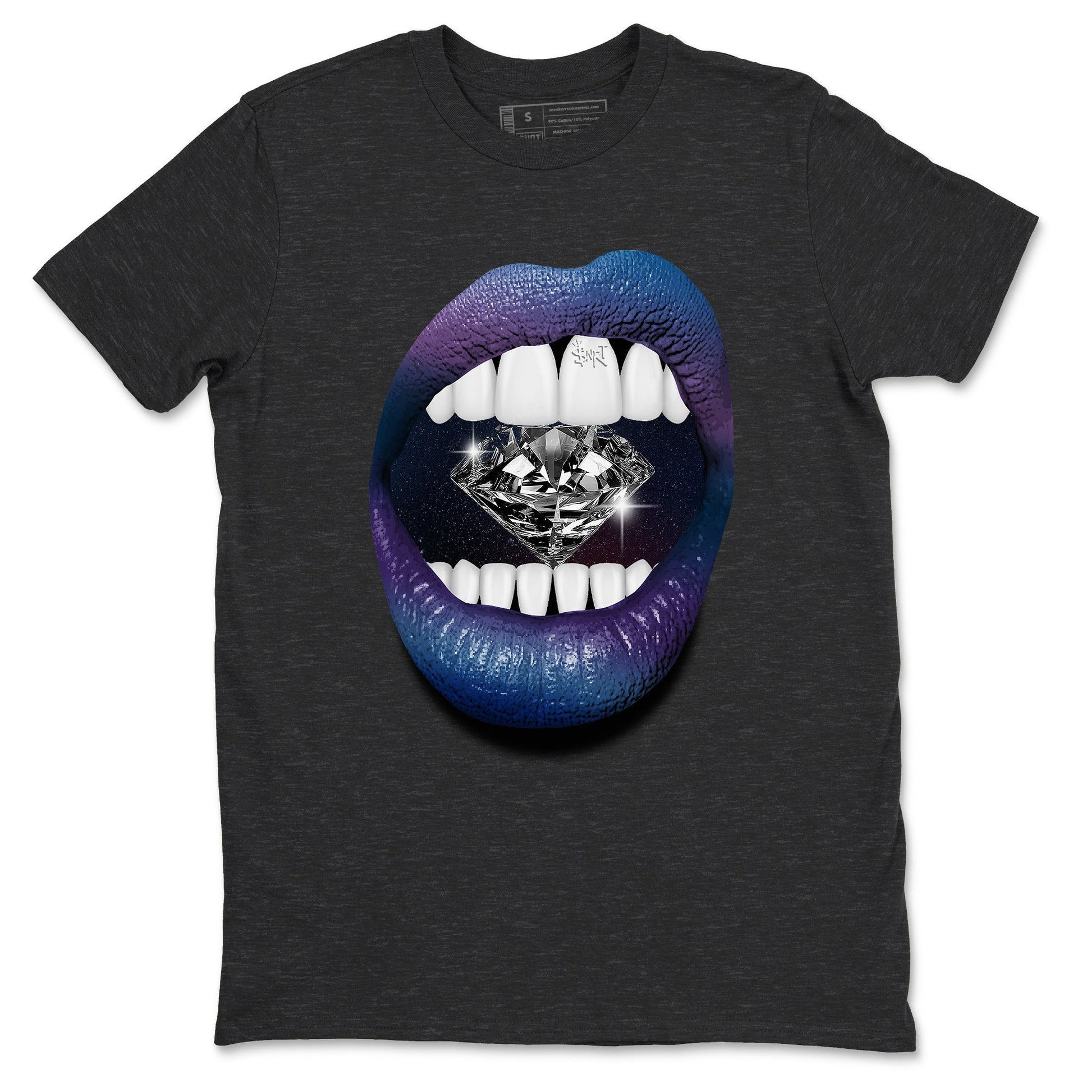 Air Foamposite One Galaxy Shirts To Match Jordans Lips Diamond Sneaker Shirts Air Foamposite 1 Galaxy SNRT Sneaker Release Tees Unisex Cotton Crew Neck Charcoal Heather 2 crew neck shirts