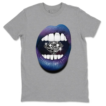 Air Foamposite One Galaxy Shirts To Match Jordans Lips Diamond Sneaker Shirts Air Foamposite 1 Galaxy SNRT Sneaker Release Tees Unisex Cotton Crew Neck Heather Grey 2 crew neck shirts