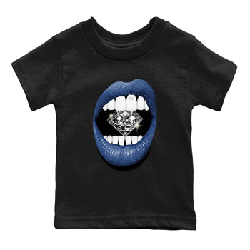 A Ma Maniere Air Jordan 3 Diffused Blue shirts to match jordans Lips Diamond graphic tee Jordan 3 For The Love best t-shirts to wear with jordans SNRT Sneaker Tees Youth Baby Black 2 tee