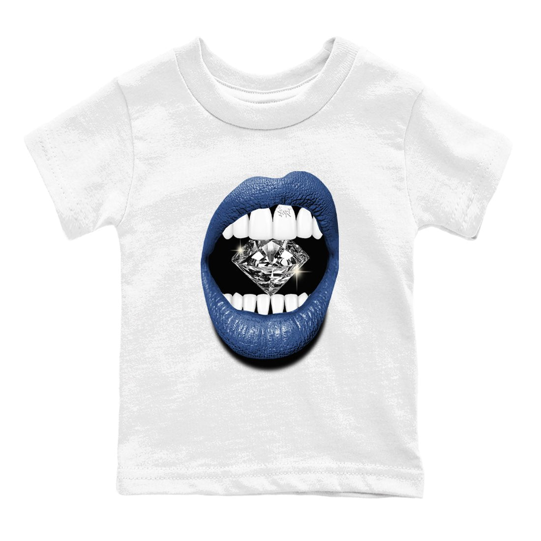 A Ma Maniere Air Jordan 3 Diffused Blue shirts to match jordans Lips Diamond graphic tee Jordan 3 For The Love best t-shirts to wear with jordans SNRT Sneaker Tees Youth Baby White 2 tee