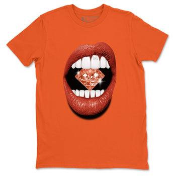 4s Brick By Brick best t shirts to wear with jordans Lips Diamond sneaker match tees Nigel Sylvester x Air Jordan 4 Brick by Brick match shoes to clothes SNRT Sneaker Tees unisex cotton Orange 2 shirts