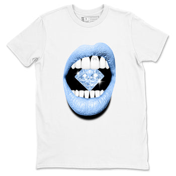 4s Forget Me Not shirts to match jordans Lips Diamond graphic tees Air Jordan 4 Forget Me Not match shoes to clothes SNRT Sneaker Tees unisex cotton White 2 shirts