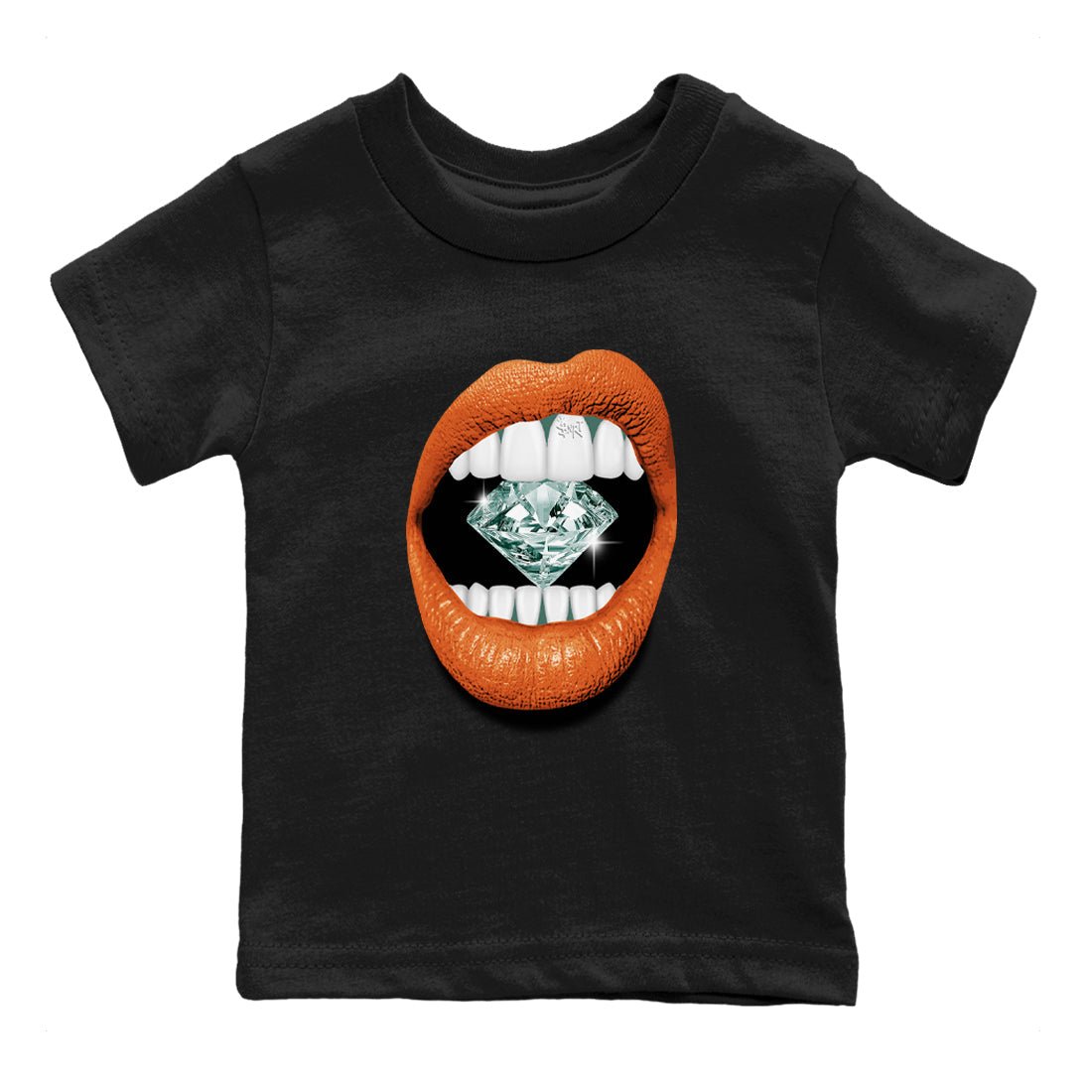 Dunk Low Ceramic shirts to match jordans Lips Diamond sneaker match tees Dunk Ceramic match shoes to clothes SNRT Sneaker Tees Youth Baby Black 2 tee