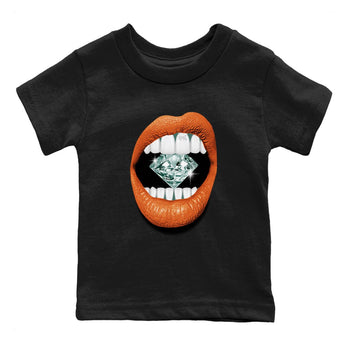 Dunk Low Ceramic shirts to match jordans Lips Diamond sneaker match tees Dunk Ceramic match shoes to clothes SNRT Sneaker Tees Youth Baby Black 2 tee