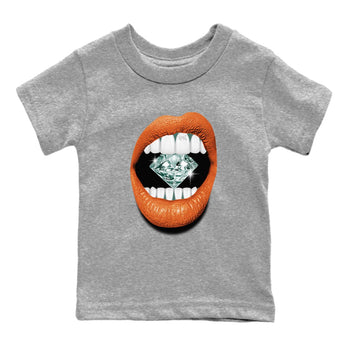 Dunk Low Ceramic shirts to match jordans Lips Diamond sneaker match tees Dunk Ceramic match shoes to clothes SNRT Sneaker Tees Youth Baby Heather Grey 2 tee