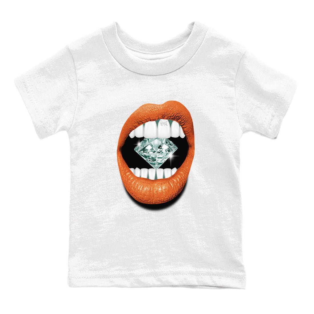 Dunk Low Ceramic shirts to match jordans Lips Diamond sneaker match tees Dunk Ceramic match shoes to clothes SNRT Sneaker Tees Youth Baby White 2 tee
