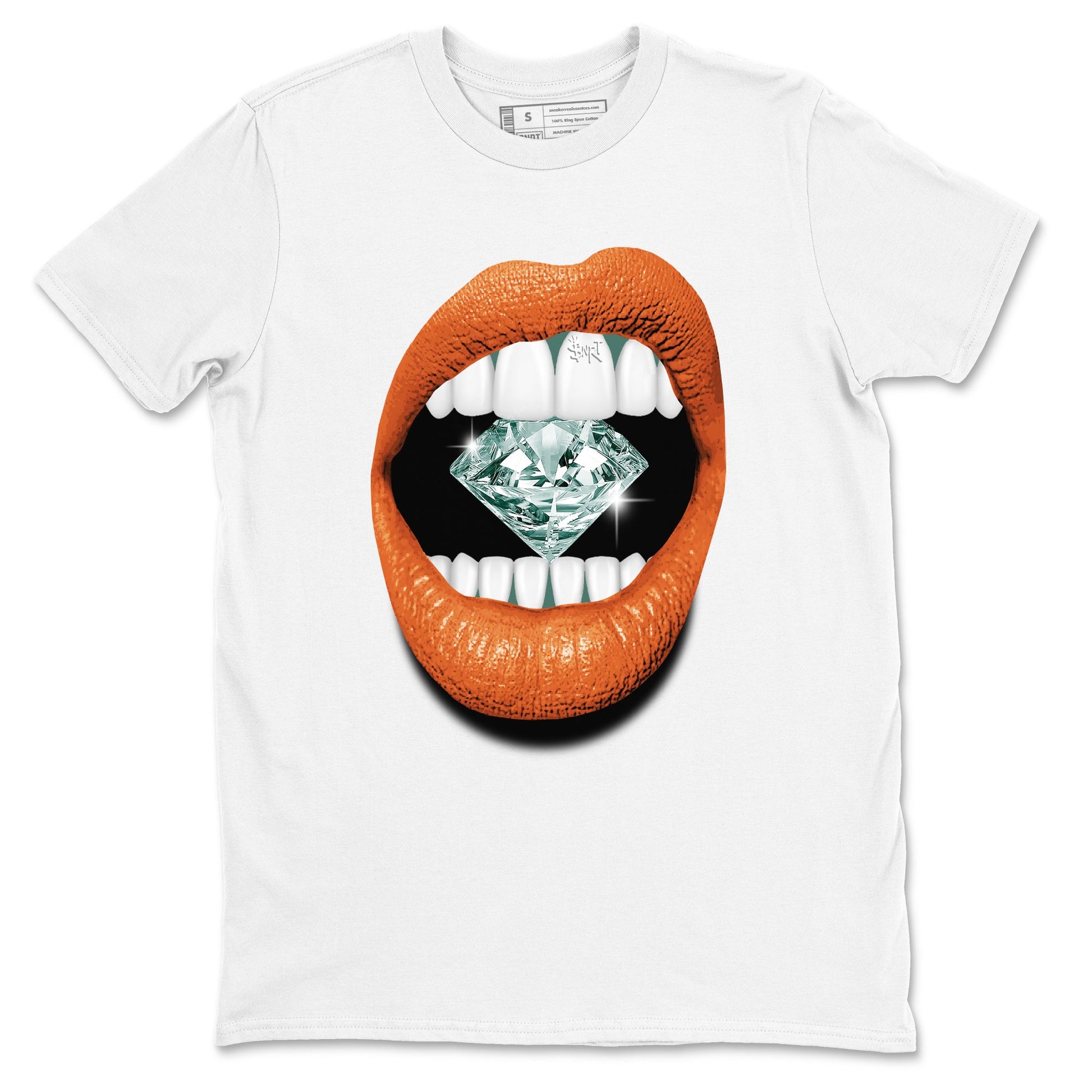 Dunk Low Ceramic shirts to match jordans Lips Diamond sneaker match tees Dunk Ceramic match shoes to clothes SNRT Sneaker Tees unisex cotton White 2 shirts