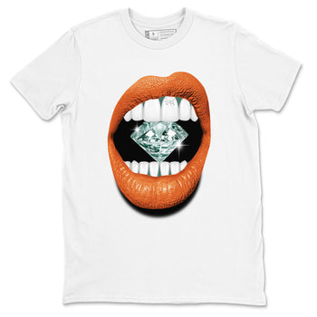 Dunk Low Ceramic shirts to match jordans Lips Diamond sneaker match tees Dunk Ceramic match shoes to clothes SNRT Sneaker Tees unisex cotton White 2 shirts