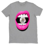 Nike KD 4 Retro Aunt Pearl shirts to match jordans Lips Diamond sneaker match tees Nike KD 4 Aunt Pearl match shoes to clothes SNRT Sneaker Tees unisex cotton Heather Grey 2 shirts