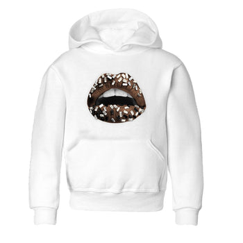 AJ12 Baroque Brown shirts to match jordans Lips Jewel best t shirts to wear with jordans SoleFly x Jordan 12 Baroque Brown match shoes to clothes SNRT Sneaker Tees Youth Baby White 2 tee