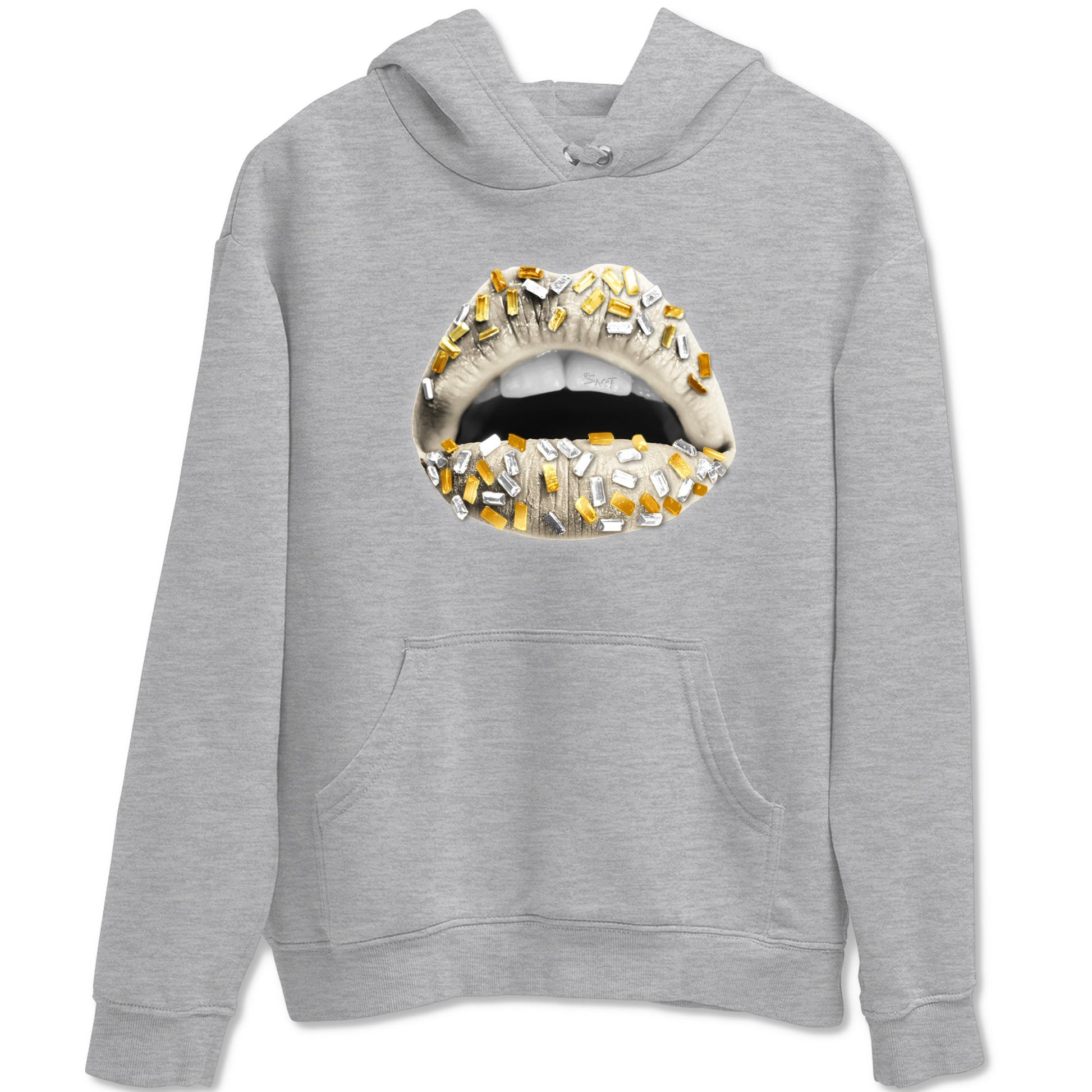 12s Phantom shirts to match jordans Lips Jewel sneaker match tees Air Jordan 12 WMNS Phantom match shoes to clothes SNRT Sneaker Tees unisex cotton Heather Grey 2 shirts