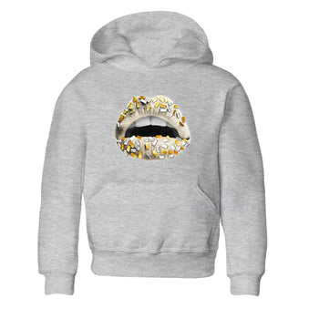 12s Phantom shirts to match jordans Lips Jewel sneaker match tees Air Jordan 12 WMNS Phantom match shoes to clothes SNRT Sneaker Tees Youth Baby Heather Grey 2 tee