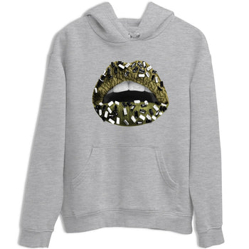 Sneaker Threads – Sneaker Tees To Match Air Jordan 3 Medium Olive – Lips Jewel Graphic Tee Heather Grey 2. Perfect for Jordan releases 2025 colorways.