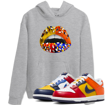 Dunk What The t shirts to match sneakers Lips Jewel sneaker match tees Dunk Low CO.JP What The shirt SNRT Sneaker Tees unisex cotton Heather Grey 1 shirts