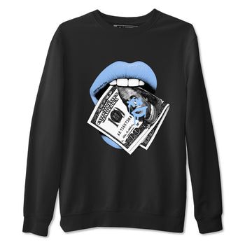 AJ4 Forget Me Not best t-shirt for sneakerheads family Lips Money sneaker match tees Air Jordan 4 Forget Me Not graphic sneaker matching shirts SNRT Sneaker Tees unisex cotton Black 2 shirts