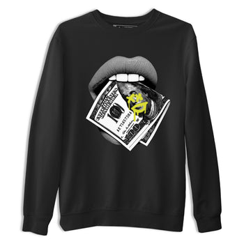 Lips Money sneaker match t-shirt styled to complete your fit with the Air Max 90 Cyber sneakers, shown in Black 2.
