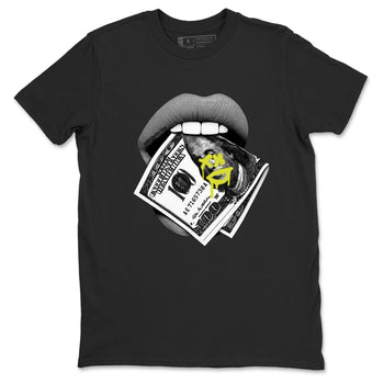 Lips Money sneaker match t-shirt styled to complete your fit with the Air Max 90 Cyber sneakers, shown in Black 2.