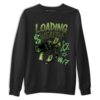 Best Christmas gifts for sneakerheads - Sneaker Tees To Match Air Foamposite One Pine Green Sneakers – Loading Wealth Tee Black 2