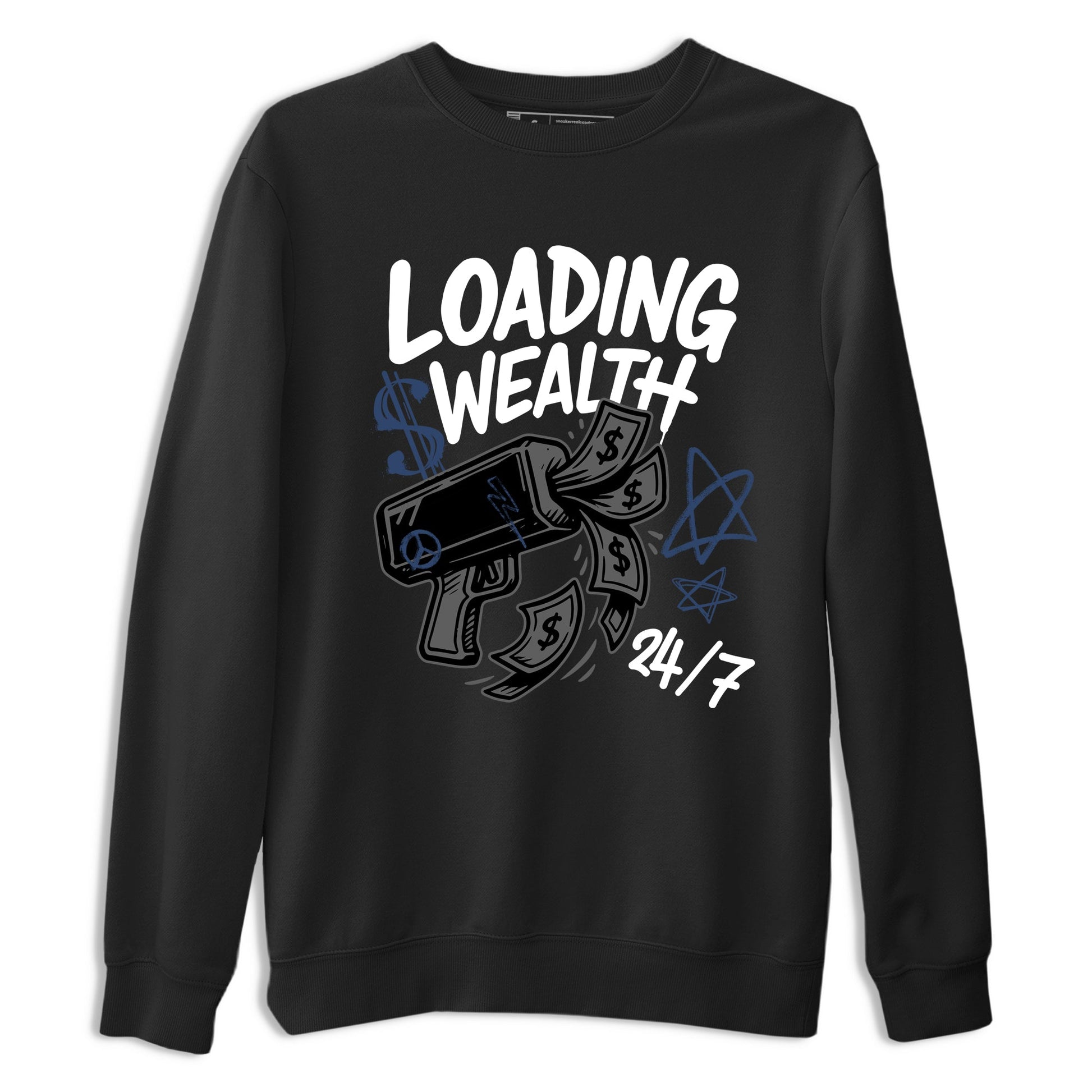 Sneaker match tees – Sneaker Tees To Match Air Jordan 9 Flint Grey Shoes – Loading Wealth Tee Black 2