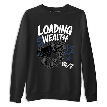 Sneaker match tees – Sneaker Tees To Match Air Jordan 9 Flint Grey Shoes – Loading Wealth Tee Black 2