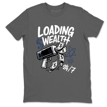 Sneaker match tees – Sneaker Tees To Match Air Jordan 9 Flint Grey Shoes – Loading Wealth Tee Cool Grey 2