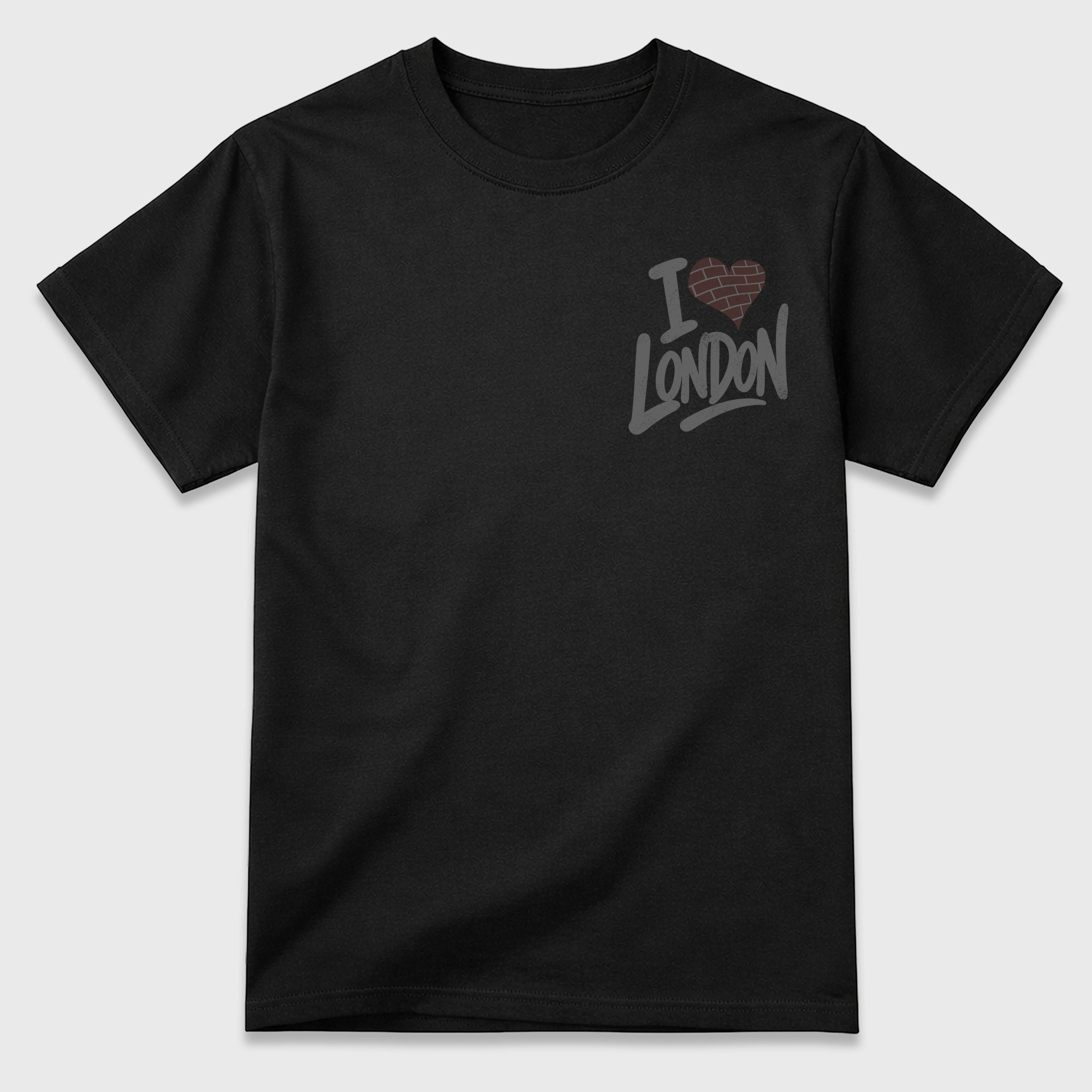 London Brick Heart Graphic T-Shirt featuring original streetwear artwork designed to match the AJ4 London. a sneaker matching shirt for a coordinated sneaker outfit.