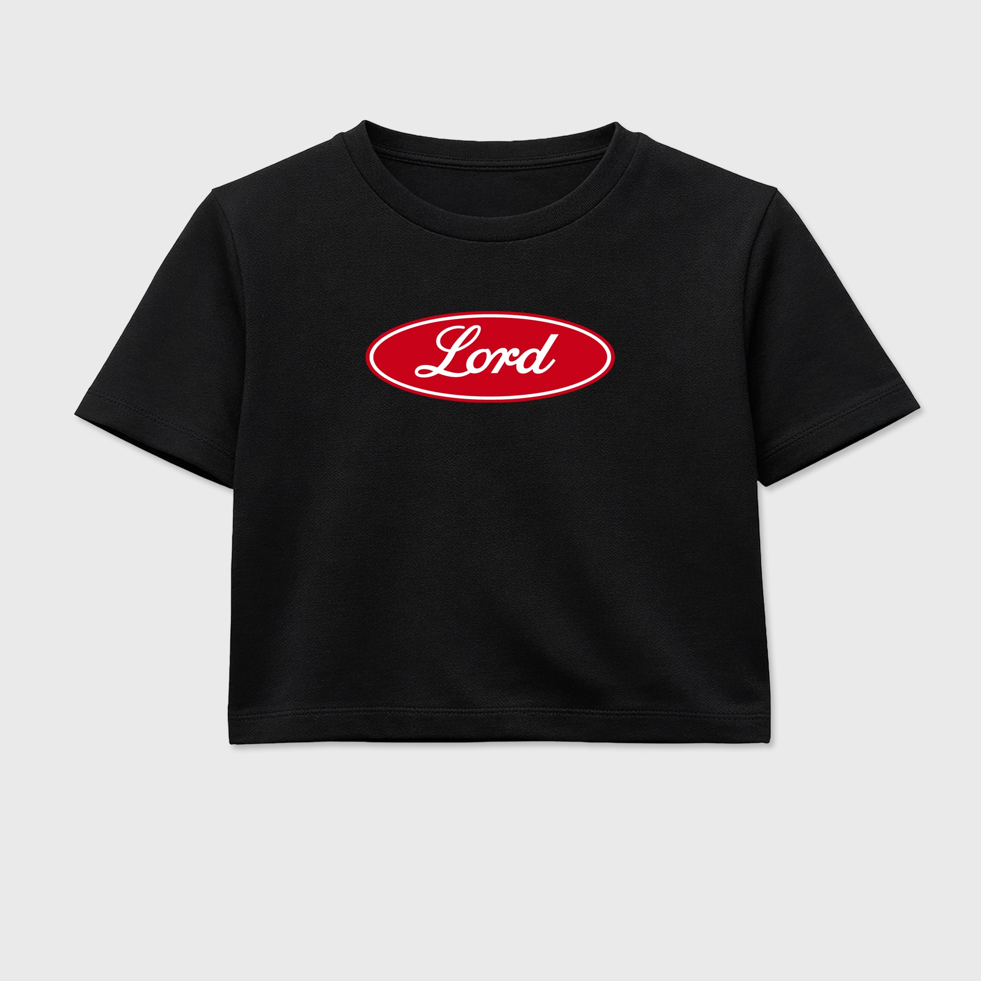 Best Sneakerfit for Sneakerheads Graphic Tees To Match Air Jordan 13 University Red Sneakers – Lord Crop T-Shirt Black 2