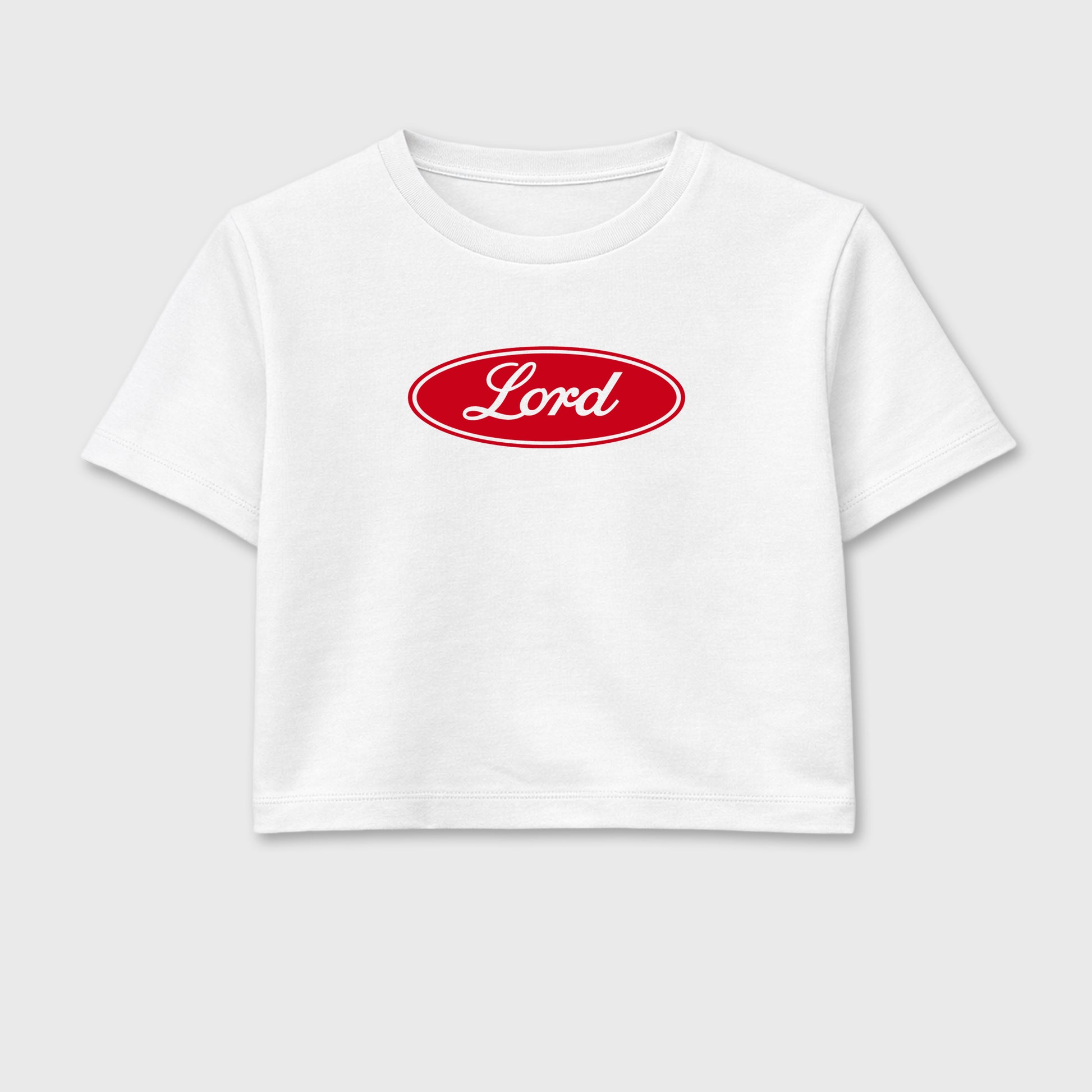 Best Sneakerfit for Sneakerheads Graphic Tees To Match Air Jordan 13 University Red Sneakers – Lord Crop T-Shirt White 2