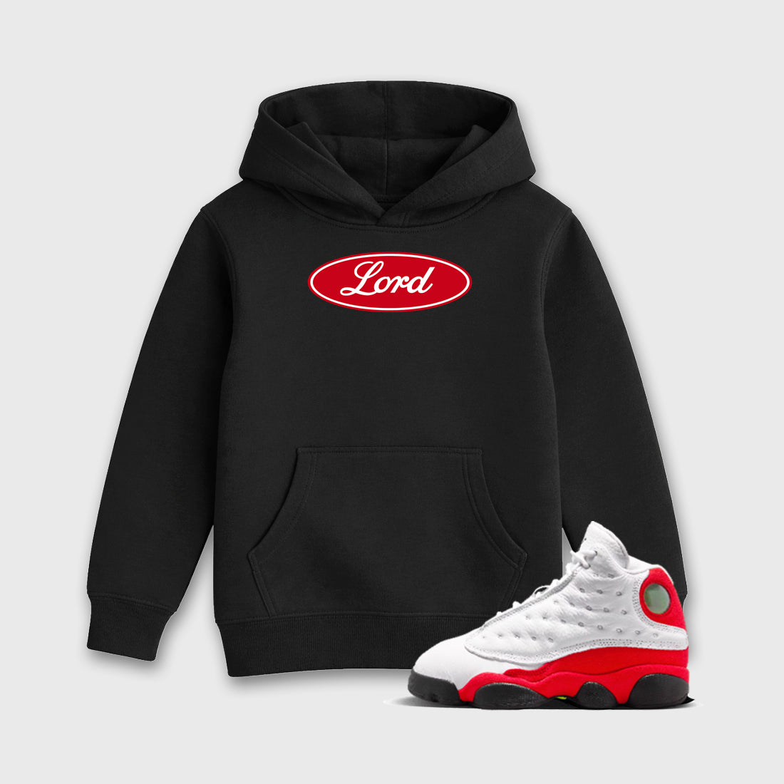 Lord SNRT Sneaker Tees Kids - Air Jordan 13 University Red - SNRT Sneaker T-shirts