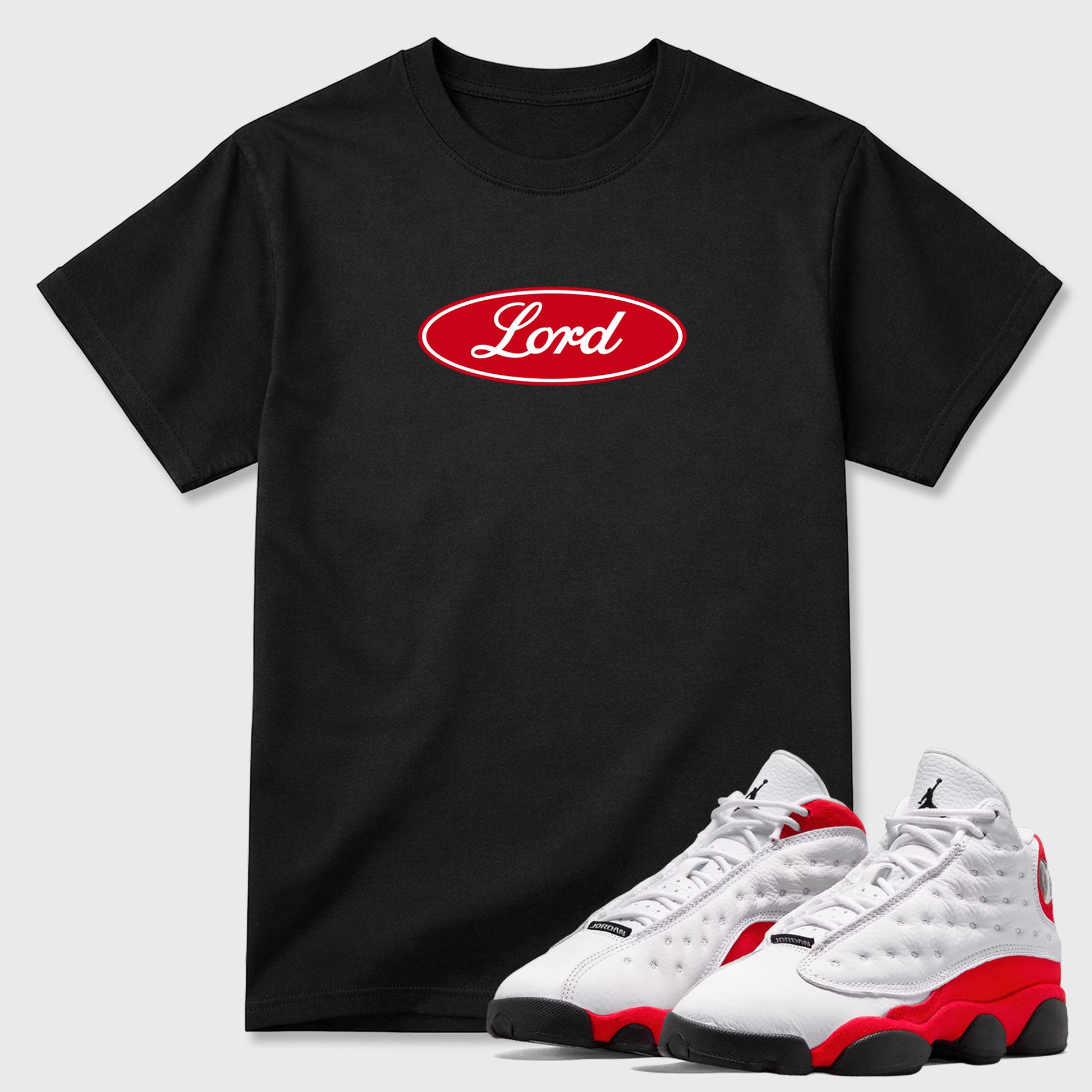 Lord SNRT Sneaker Tees - Air Jordan 13 University Red - SNRT Sneaker T-shirts