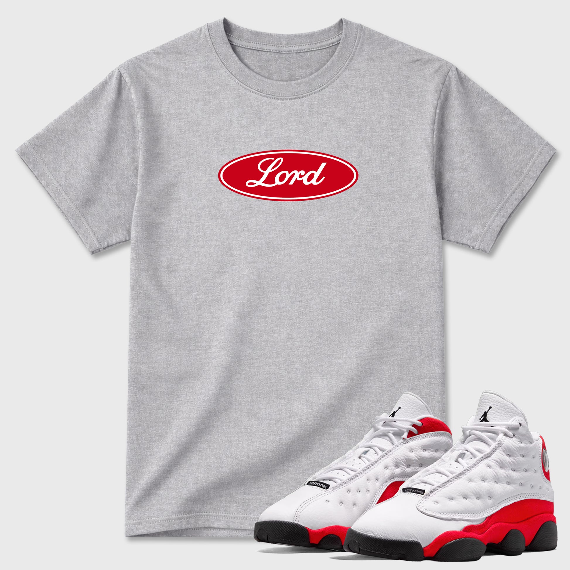 Lord SNRT Sneaker Tees - Air Jordan 13 University Red - SNRT Sneaker T-shirts