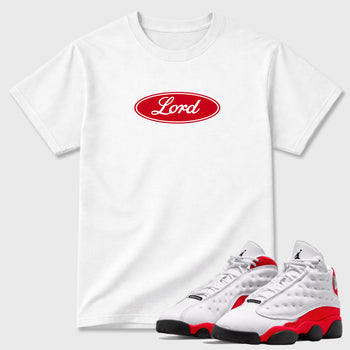 Lord SNRT Sneaker Tees - Air Jordan 13 University Red - SNRT Sneaker T-shirts