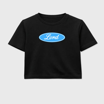 Sneaker match tees – Sneaker Tees To Match Air Jordan 14 University Blue Shoes – Lord Crop T-Shirt Black 2