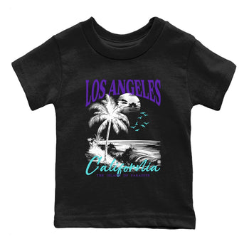 5s Grape shirts to match jordans Los Angeles California best t shirts to wear with jordans AJ 5 OG Grape match shoes to clothes SNRT Sneaker Tees Youth Baby Black 2 tee