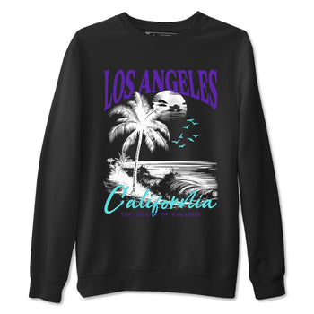 5s Grape shirts to match jordans Los Angeles California best t shirts to wear with jordans AJ 5 OG Grape match shoes to clothes SNRT Sneaker Tees unisex cotton Black 2 shirts